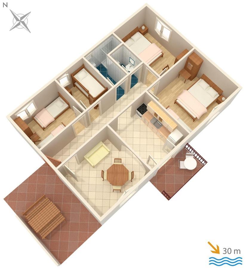 Seaside House For Families With Children Cove Tvrdni Dolac, Hvar - 2057 Gdinj Exterior foto
